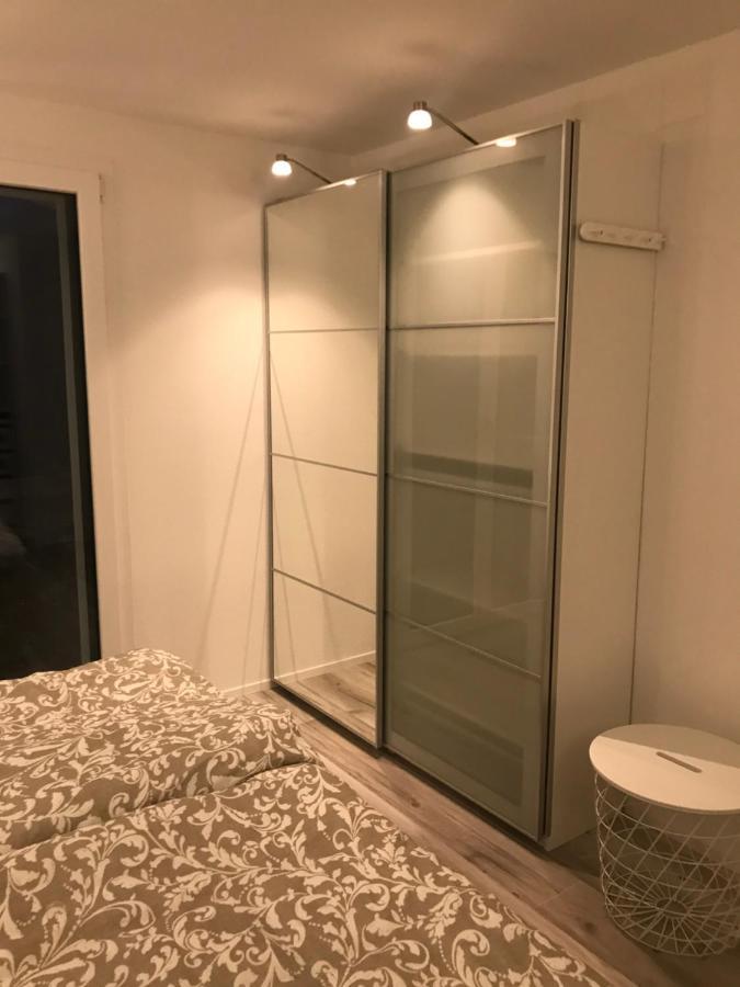 Moderne Unterkunft mit Panoramablick auf Thunersee Krattigen Exterior foto